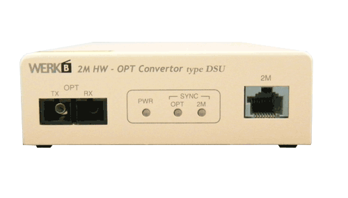 2M H/W-OPT Convertor type DSU 前面