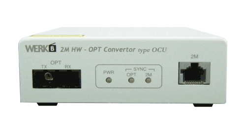 2M H/W-OPT Convertor type OCU 前面