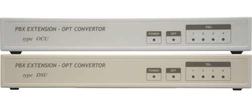 PBX EXTENSION-OPT CONVERTOR 前面