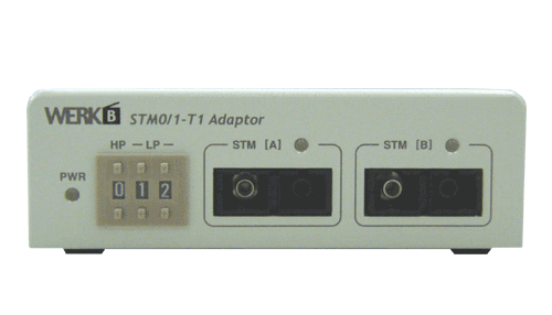 STM0/1-T1 Adaptor 前面